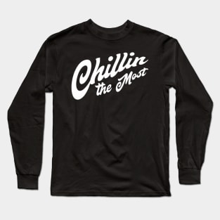 Chillin The Most Vacation Lazy Couch Potato Long Sleeve T-Shirt